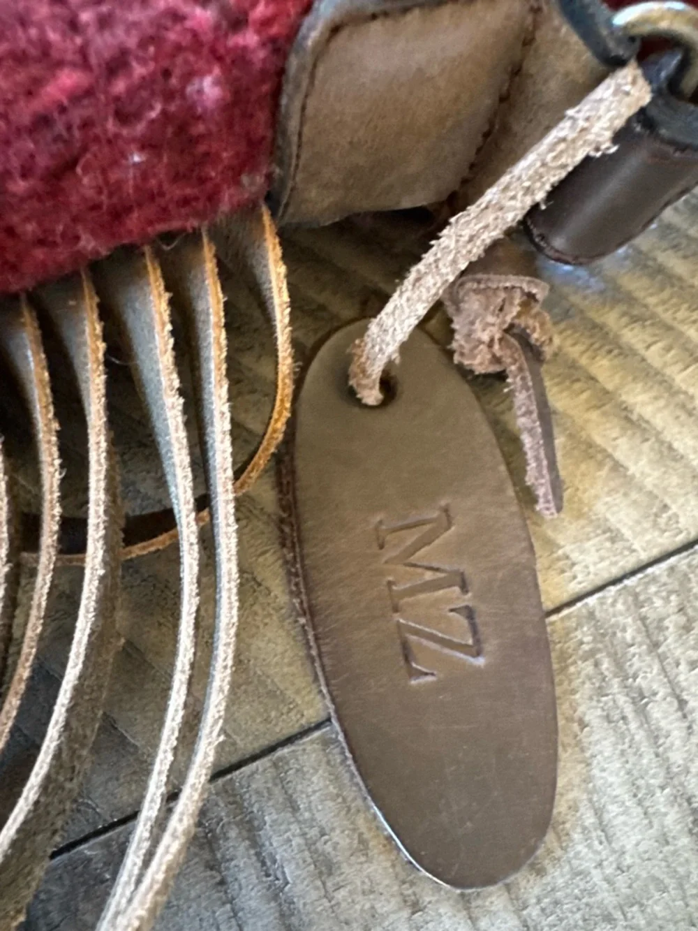 MZ Made Fringe - Wool Brisas Pattern Handwoven Crossbody Bag Purse